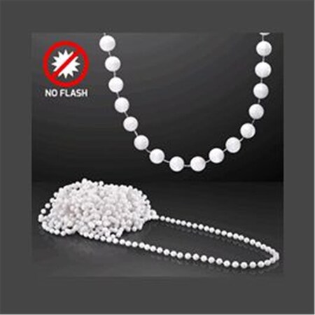 Endless Games 36 in. Faux Pearl Mermaid Beads, White, 12PK EN3333873